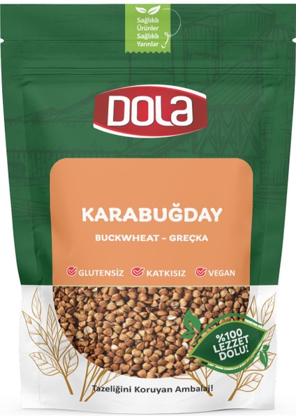 Glutensiz Karabuğday Tane 400 g Kavrulmuş Greçka