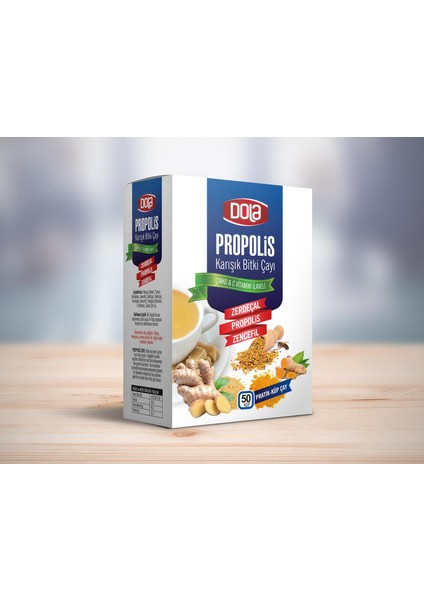 Propolis Karışık Bitki Çayı 50 Küp
