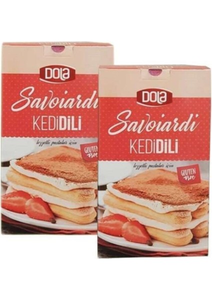 Tarım Kredi Kooperatifleri Dola Glutensiz Savoiardi Kedi Dili 100 gr x 2 'li Gluten Free