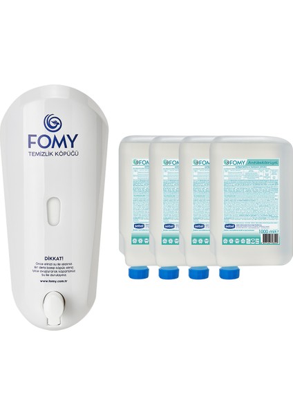 Antibakteriyel El Temizlik Köpüğü ve Dispenser 1000ml