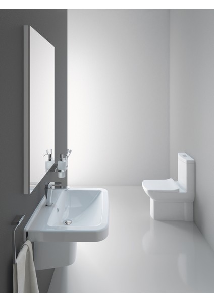 LR060 Lara Yarım Ayaklı Lavabo 60 cm