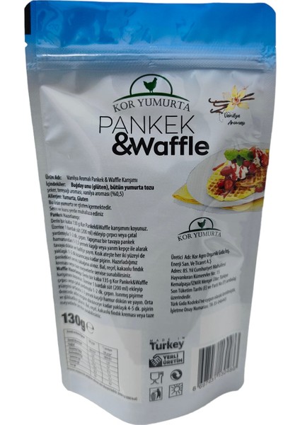 Hazır pankek & waffle tozu
