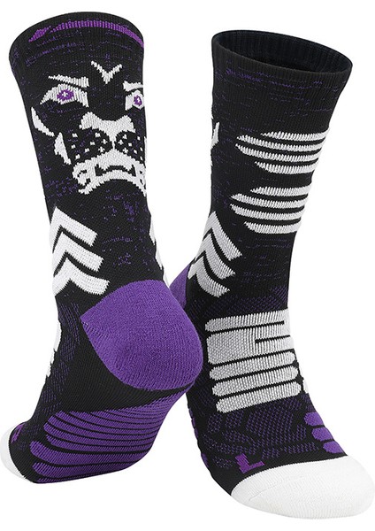 Yetişkin Kaymaz Pratik Basketbol Çorapları (Yurt Dışından)