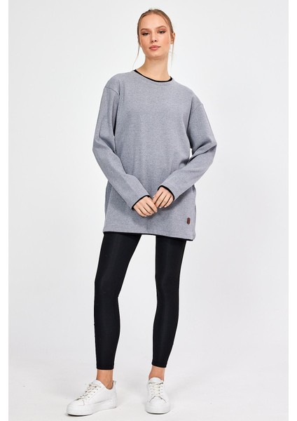 Garnili Oversize Sweatshirt (E22-72300) modelleri
