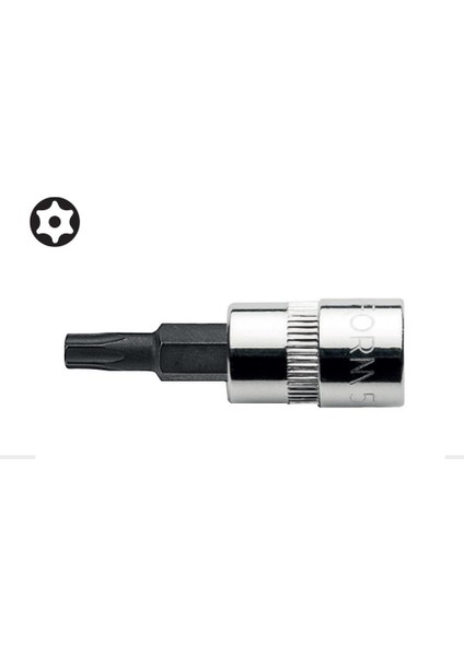 T15 1/4” Lokmalı Delikli Torx Allen C08S-TR15