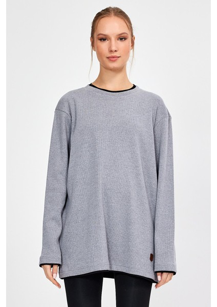 Garnili Oversize Sweatshirt (E22-72300) fiyatları
