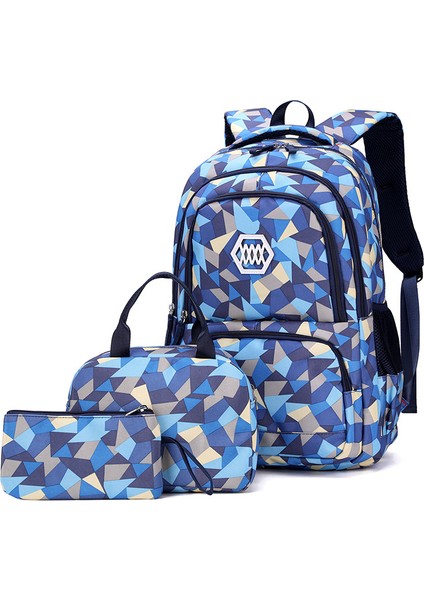 Lise Öğrencisi Okul Çantası, Unisex Hafif Hafif Sırt Çantası (Yurt Dışından)