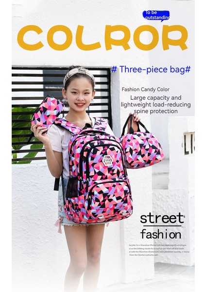 Lise Öğrencisi Okul Çantası, Unisex Hafif Hafif Sırt Çantası (Yurt Dışından) fırsatları