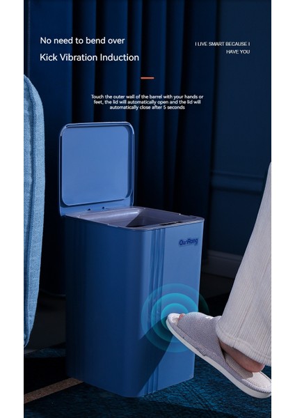 12L Akıllı Otomatik Algılamalı Çöp Tenekesi Kapaklı (Yurt Dışından) fiyatları