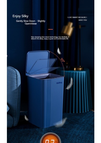 12L Akıllı Otomatik Algılamalı Çöp Tenekesi Kapaklı (Yurt Dışından) indirimleri