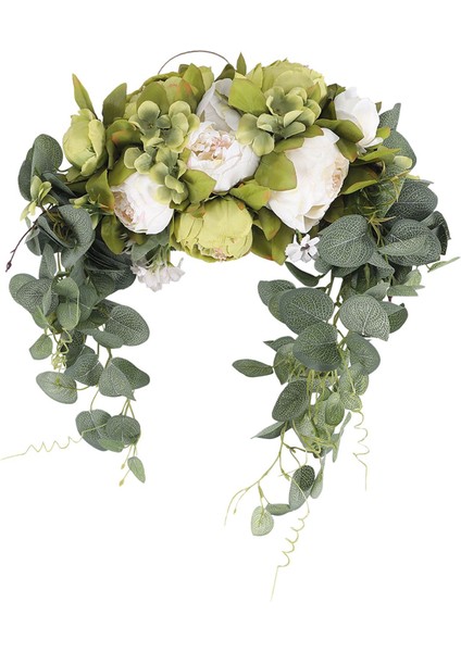 Yapay Çiçek, Gül Arch Garland Simülasyon Çiçekleri ile 30 Inç El Yapımı Çiçek (Yurt Dışından)