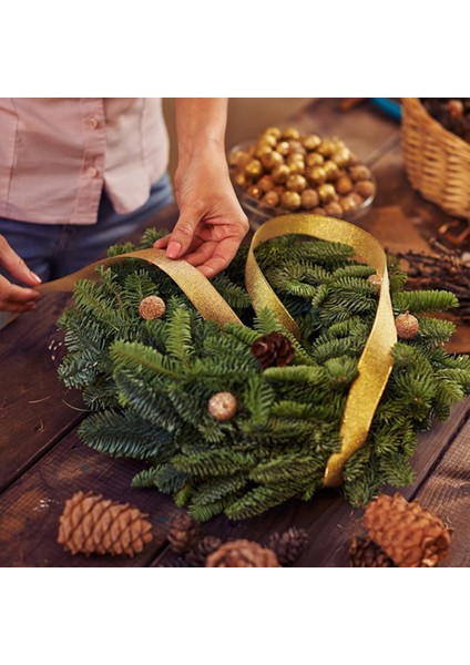 10 Adet Noel Metal Dekorasyon Çelenk Noel Metal Çelenk Yüzük Düğün Dekoratif Çelenk Metal Çelenk Çerçeveleri Ev (Yurt Dışından) indirimleri