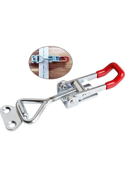 20 Paket Ayarlanabilir Geçiş Mandalı Kelepçe 4001, 330 Lbs Tutma Kapasitesi, Ağır Hizmet Hızlı Bırakma Çekme Mandalı Mandal Kelepçesi (Yurt Dışından) modelleri