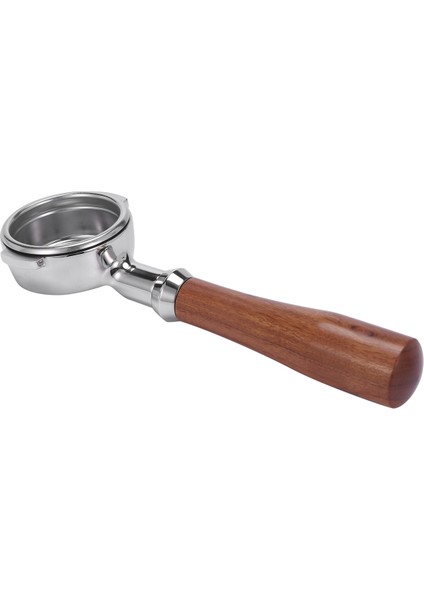58MM Paslanmaz Çelik Kahve Makinesi E61 Hiçbir Taban Filtre Braketi Kahve Dipsiz Sap Kahve Kaşığı Ahşap Saplı Profesyonel Aksesuarlar (Yurt Dışından) fırsatları