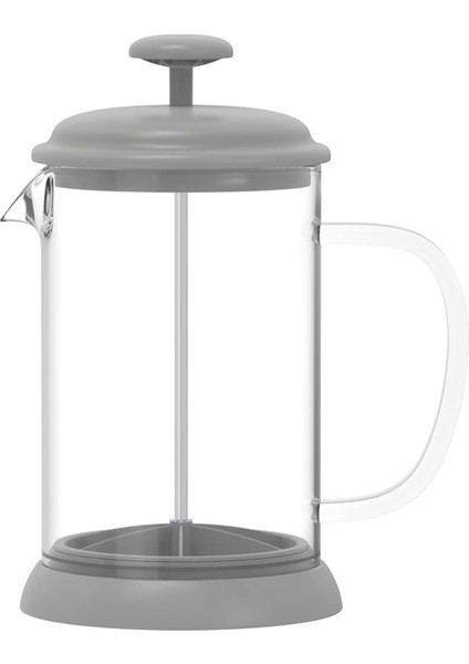 Paslanmaz Çelik Cam Çaydanlık Fransız Kahve Çay Süzgeç Filtre Basın Pistonu 800 ml Manuel Kahve Espresso Makinesi Pot, B (Yurt Dışından)