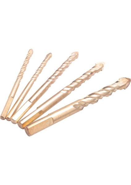 5 Parça Çok Amaçlı Tungsten Karbür Uçlu Duvarcılık Matkap Uçları Fayans, Beton, Tuğla, Cam, Plastik ve Ahşap Için 6MM,6MM,8MM,10MM,12MM (Yurt Dışından)