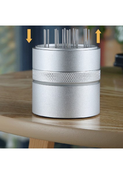 53MM Kahve Iğnesi Dağıtıcı Kullanımı Kolay Uygun Temizlik Sabotaj 304 Paslanmaz Çelik Kahve Iğnesi Coffeeware, B (Yurt Dışından)