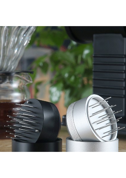 53MM Kahve Iğnesi Dağıtıcı Kullanımı Kolay Uygun Temizlik Sabotaj 304 Paslanmaz Çelik Kahve Iğnesi Coffeeware, B (Yurt Dışından)