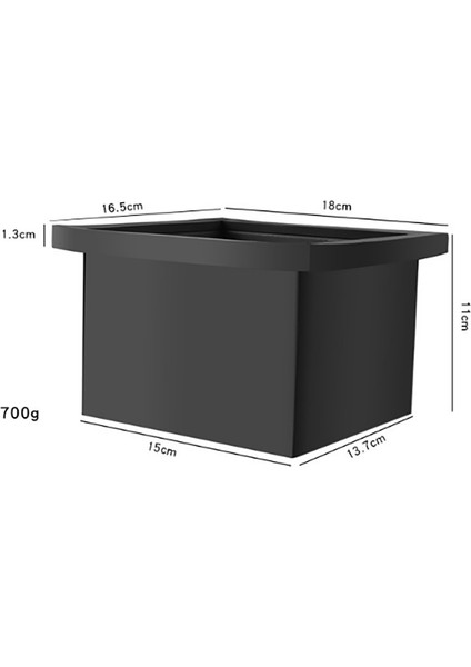 Şok Emici Kahve Makinesi Beat Kutusu Anti-Kahve Öğütücü Barista Için Knock Bar'lı Çöp Kutusu (Yurt Dışından) fırsatları