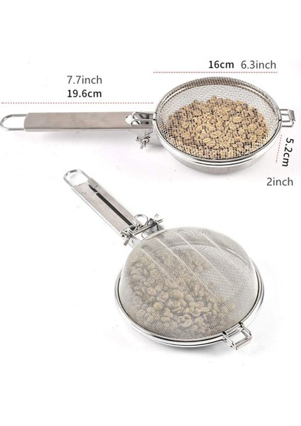 1 Adet 0.5lb Kullanışlı Kavurma Kahve Kavurma Aracı Seti, Taşınabilir Ev Paslanmaz Çelik Kahve Kavurma Aracı Kullanışlı (Yurt Dışından)