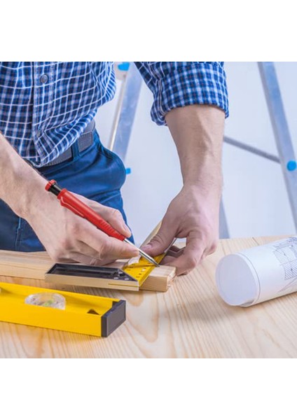 18 Adet 2.8mm Yedekli Mekanik Marangoz Kalem Seti, Dahili Kalemtıraşlı Derin Delikli Ağaç Işleme Makinesi (Yurt Dışından) fırsatları