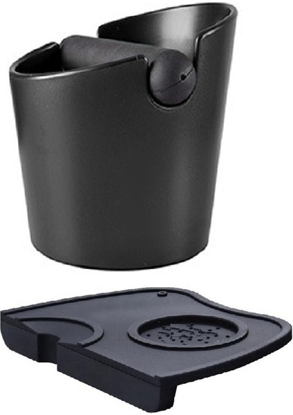 Kahve Mat Knock Grounds Kova Kahve Malzemeleri Için Silikon Preslenmiş Toz Mat (Yurt Dışından)