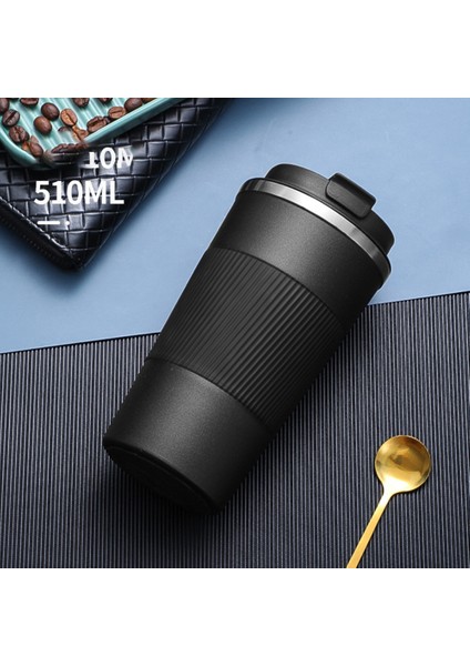 510ML Çift Paslanmaz Çelik 304 Kahve Kupa Sızdırmaz Araba Olmayan Termos Seyahat Termos Bardak Su Şişesi Pembe (Yurt Dışından) fiyatları