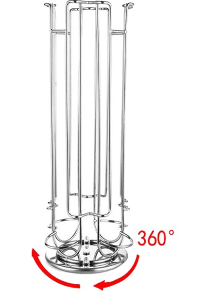 Kahve Kapsülleri Pod Tutucu Döner Raf Kahve Kapsül Standı 32 Pcs Kahve Kapsülleri Pod Için Kapsül Depolama Kulesi (Yurt Dışından)