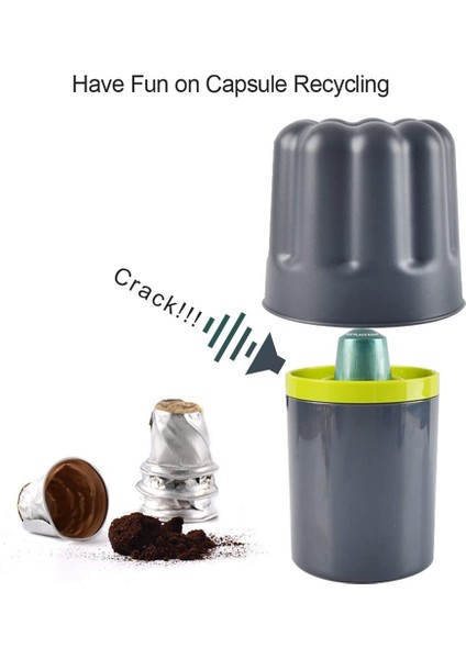 Alüminyum Kahve Kapsülü Geri Dönüşüm Kutusu Küçük Boy Kahve Kapsülü Geri Dönüşüm Kovası Aracı (Yurt Dışından) fırsatları