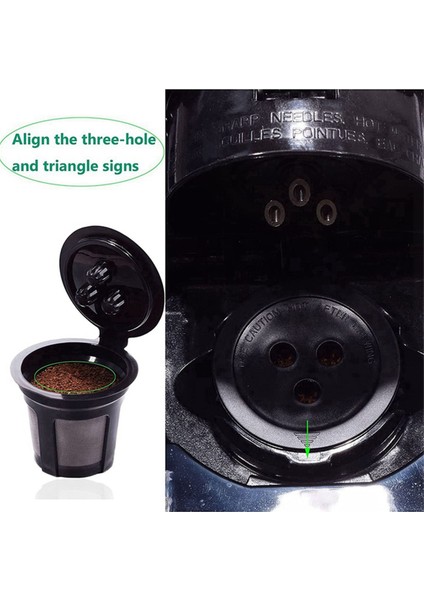 Ninja Dual Brew Için Yeniden Kullanılabilir K Bardak Kahve Filtreleri, Ninja CFP301 Kahve Makinesi Için Uyumlu Doldurulabilir Kahve Kapsülleri (Yurt Dışından) indirimleri