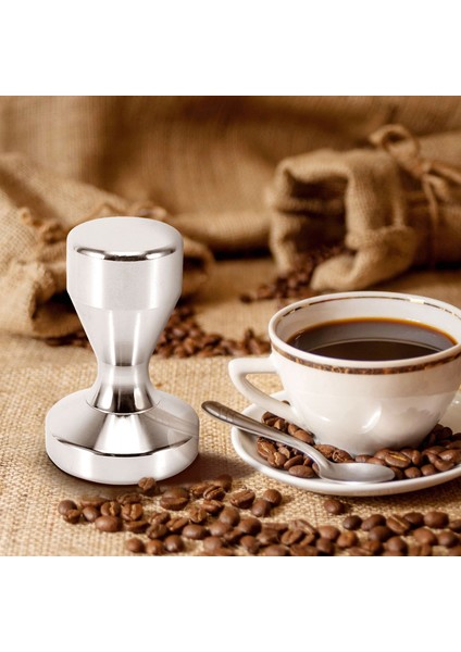 Paslanmaz Çelik Kahve Sabotaj Barista Espresso Sabotaj 51MM Taban Kahve Çekirdeği Presi (Yurt Dışından)