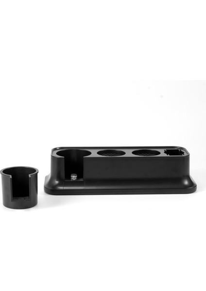 Kahve Sabotaj Tutucu Raf Portafilter Standı Espresso Dağıtıcı Mat Raf 51/53/58MM Kahve Makinesi Aracı Aksesuarları-Siyah (Yurt Dışından)