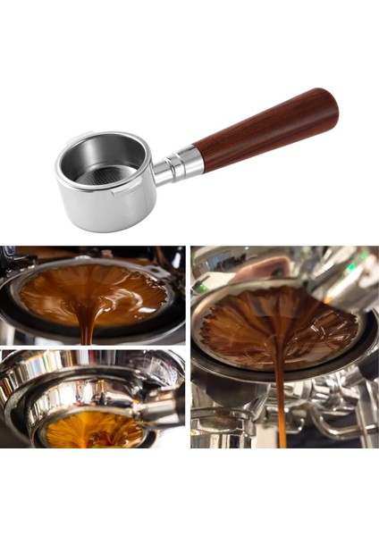 Kahve Dipsiz Portafilter EC200/EC221/EC0310 Filtre 51 mm Yedek Filtre Sepeti Kahve Aksesuarları (Yurt Dışından) modelleri