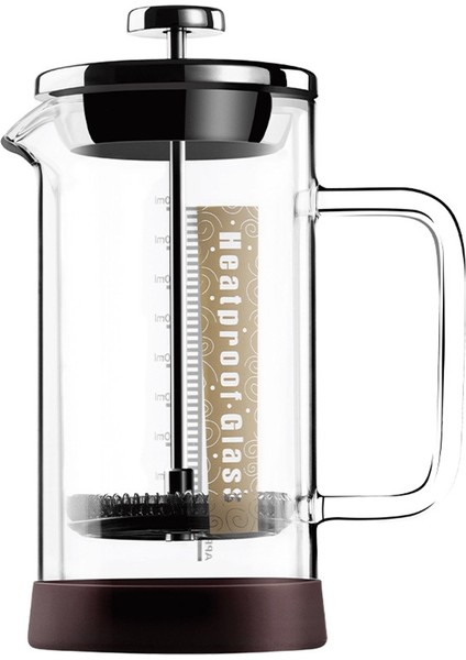 Fransız Basın Kahve/çay Brewer Cezve Kahve Makinesi Su Isıtıcısı 300 ml Cam Kahve Drinkware (Yurt Dışından)