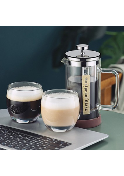 Fransız Basın Kahve/çay Brewer Cezve Kahve Makinesi Su Isıtıcısı 300 ml Cam Kahve Drinkware (Yurt Dışından)