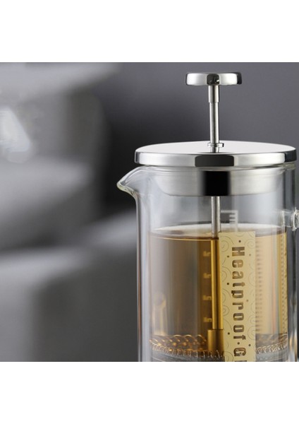 Fransız Basın Kahve/çay Brewer Cezve Kahve Makinesi Su Isıtıcısı 300 ml Cam Kahve Drinkware (Yurt Dışından)