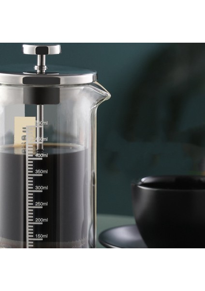 Fransız Basın Kahve/çay Brewer Cezve Kahve Makinesi Su Isıtıcısı 300 ml Cam Kahve Drinkware (Yurt Dışından)