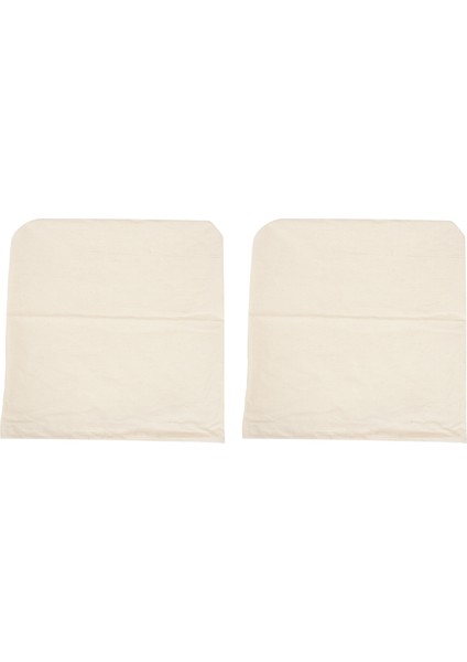 2 Paket Organik Yeniden Kullanılabilir Soğuk Filtre Torbası, 12 Inç Şarap Bira Filtreleri Çevre Dostu Örgü Pamuk Filtre (Yurt Dışından)