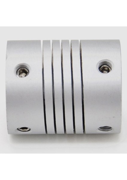 6mm Ila 8mm Şaft Kaplini 25MM Uzunluk 18MM Çap Step Motor Çoğaltıcı 3D Yazıcı Cnc Makinesi Dıy Kodlayıcı Için Alüminyum Alaşımlı Bağlantı Konnektörü (Yurt Dışından)