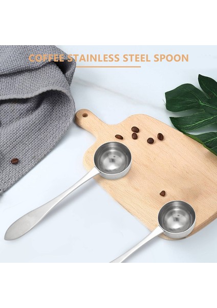 6 Parça Kahve Kepçe Paslanmaz Çelik Ölçüm Kaşığı Uzun Saplı Yemek Kaşığı Kahve Çay Şeker Için Karıştırma Kaşığı (20 Ml) (Yurt Dışından) fırsatları