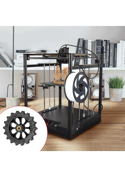 3D Yazıcı Aksesuarları Sıcak Yatak Yükseltme El Büküm Otomatik Tesviye Somunu Kiti Ender3 CR10/10S 3D Printe (Mavi + Siyah) (Yurt Dışından)