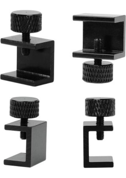 3D Yazıcı Parçaları 4 Adet Cam Heatbed Klip Kelepçe Isıtmalı Yatak Klipleri Alüminyum Alaşımlı Hotbed Yapı Platformu Tutucu (Yurt Dışından)