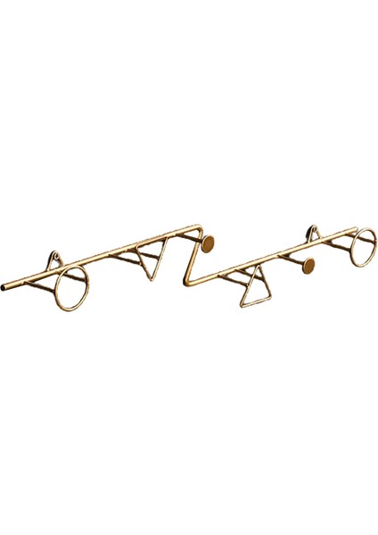 Modern Demir Sanat Depolama Dekorasyon Ceket Kanca Giyim Mağazası Duvar Duvar Kişilik Portmanto-B (Yurt Dışından)