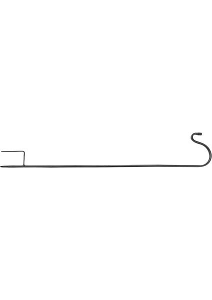 Çoban Kancaları Pasa Dayanıklı Bahçe Hissesi Açık Metal Bitki Standı Askı Kuş Besleyici Kutup 80.5X10X1 cm (Yurt Dışından)