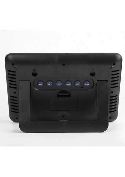 Takvim ve Sıcaklık Özellikli Dijital Saat, Ekstra Haneli LCD Ekranlı Çalar Saat, Okunması ve Ayarlanması Kolay (Yurt Dışından)
