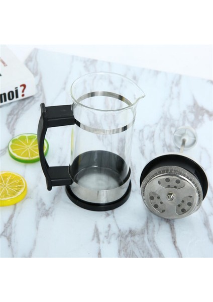 350ML Fransız Basınçlı Kap Cezve Filtresi Demlenmiş Çay Çay Bira Amerikan Kahve Makinesi Basit Basınçlı Kap (Yurt Dışından)