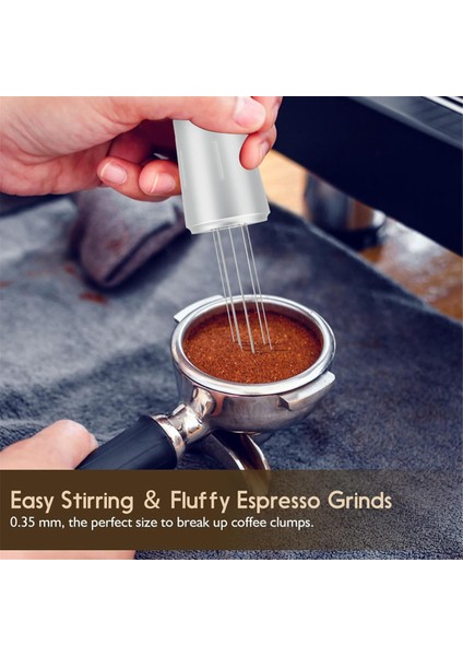 Wdt Espresso Aracı Espresso Dağıtım Aracı, Barista Için Iğneler Espresso Kahve Karıştırıcı, Espresso Distribütörü Için (Yurt Dışından)