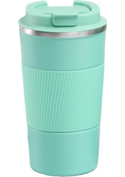 510ML Çift Paslanmaz Çelik 304 Kahve Kupa Sızdırmaz Araba Olmayan Termos Seyahat Termos Bardak Su Şişesi Mavi (Yurt Dışından)