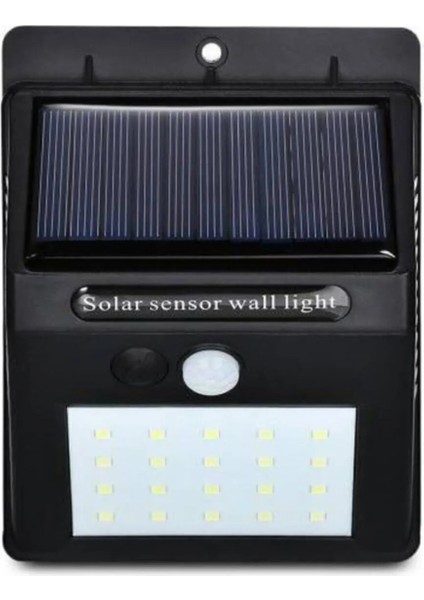 2 Adet Güneş Enerjili Solar Lamba 20 Li Sensörlü Duvar Tipi Su Geçirmez Sokak Bahçe Lambası fiyatları