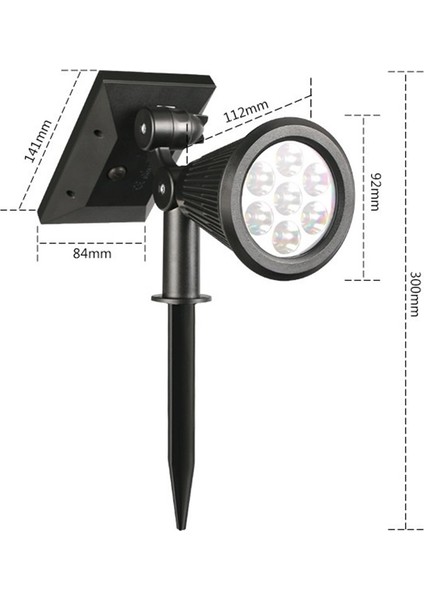 Solar Çim Spot Işığı 4led Bahçe Işığı (Yurt Dışından) fiyatları